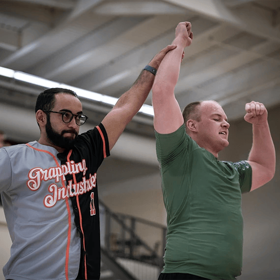 Conor coach at Limitless BJJ Edmonton